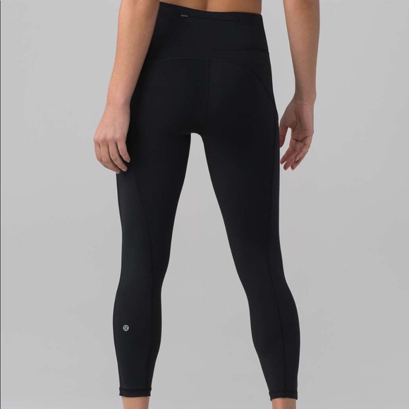lululemon athletica Pants - Lululemon Final Lap Crop - Black